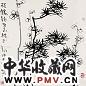 邓林 1998年作 松梅图 镜心 水墨纸本