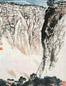 万青力 山水 立轴 设色