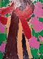 阎博 2004年作 女孩 布面油画