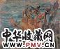 张充仁 渔归 纸板油画