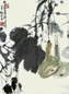 赵宁安 花鸟 立轴 设色纸本