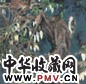 冯霖章 啄木鸟 立轴 设色纸本
