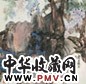 冯霖章 花飞鸟戏 立轴 设色纸本