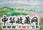 胡善余 江南景色 油画 画布