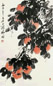 柳村 枇杷 立轴 设色纸本