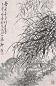 柳村 兰花 镜心 水墨纸本
