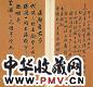 清嘉道 钱楷等致筠浦书札册