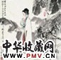 谢志高 芭蕉仕女 镜心 设色纸本
