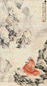 徐林 罗汉 立轴 设色纸本
