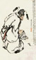 曾衍东 钟馗 立轴 纸本