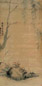 朱本 柳蝉图 立轴 设色绢本