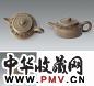 清嘉庆 邵景南 陈曼生 小周盘壶(梨黄紫砂壶)