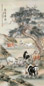 林梦松 1947年作 龙马精神 立轴 设色纸本