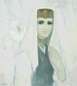 欧洋 少女 布面油画