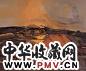 白羽平 2004年作 夕阳 布面 油彩
