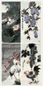 陈葆棣 春夏秋冬四屏 镜片 设色纸本
