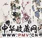 陈葆棣 四时花鸟 立轴 设色纸本