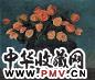 陈抱一 1930年作 瓶花 布面油画