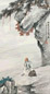 唐澄 1947年作 高邕之先生小象 立轴 设色纸本