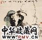 万一宾 1992年作 凉山姐妹 立轴 设色纸本
