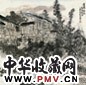 王梦湖 风景 镜心 设色纸本