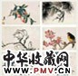 吴仲熊 花卉 动物册页 册页(14开) 设色纸本