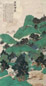 杨昌绪 庚辰(1820年)作 灵岩积翠 中堂 设色纸本