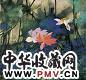 袁运甫 2006年作 翠溢红花 纸上 墨彩