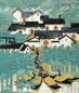 张怀江 版画《蕉园十里香》 纸本