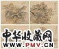 鲍楷 烟江叠嶂册 册页(8开) 设色纸本