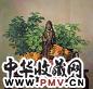 蔡宝玉 2002年作 静观世上音 布面 油彩