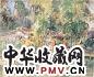 蓝荫鼎 1958年作 农村风光 水彩 纸本