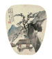 李祖韩 山居图 扇面 设色纸本