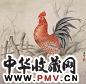 米春茂 雄鸡 镜心 设色纸本