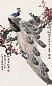 孙建东 1991年作 孔雀 镜心 设色纸本