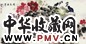 孙建东 国色拥翠 扇面