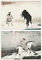 谢振瓯 1988年作 唐人诗意图 册页(10开) 设色纸本