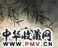 谢振瓯 竹雀图 镜心 设色纸本
