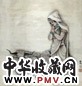 谢振瓯 羊年祈福 立轴 设色绢本