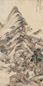 薛宣 丙寅(1746年)作 水阁论古图 立轴 设色纸本
