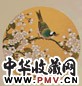 俞继高 花鸟 镜心 设色纸本