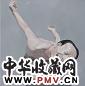 岳敏君 1996年作 无题 油画画布