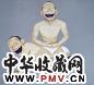 岳敏君 2003年作 关系 一号 油画画布
