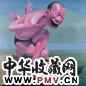 岳敏君 2003年作 闲云野鹤–8 油彩 布面