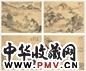 张栋 1742年作 山水 册页(8开) 设色纸本