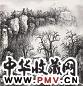 张伟平 秋山闲亭 设色纸本