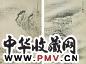张学曾 清 十二楼诗意 册页(12开选2)
