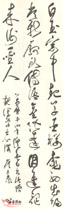 明詹景凤　草书轴