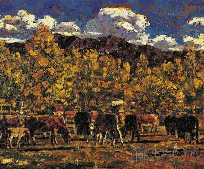 邵增虎 热闹的牛群