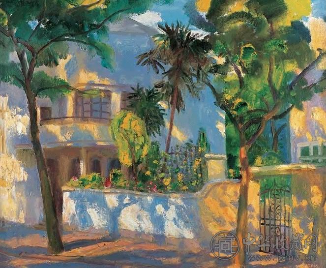 陈钧德 2001年作 夏日 布面油彩